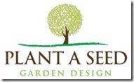 Plant A Seed Garden Design Logo